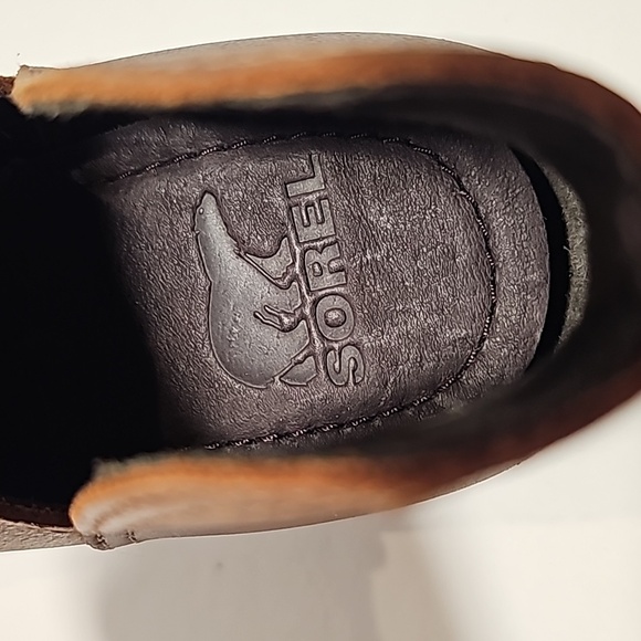 Sorel Lolla II Ankle Bootie Chelsea Boot Leather Cutout Waterproof Brown 6.5 - Picture 9 of 12